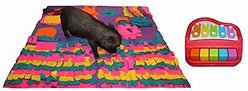 Piggy Poo and Crew Activity Rooting Large Snuffle Mat & Piano Pig Toy