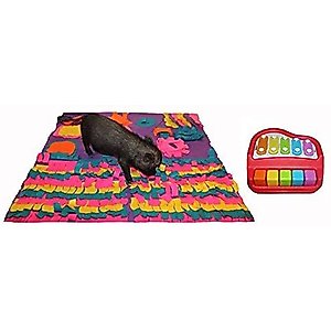 Piggy Poo and Crew Activity Rooting Large Snuffle Mat & Piano Pig Toy