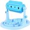 Show in main carousel: Piggy Poo and Crew Adjustable Height Slow Feeder Pet Bowl, Blue slide 1 of 7