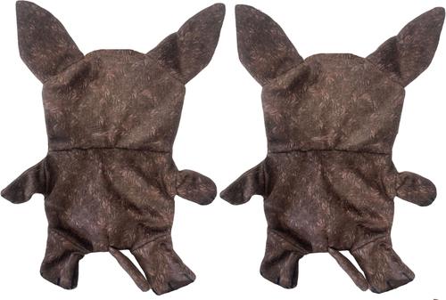 Show full view: Piggy Poo and Crew Chihuahua Paper Crinkle Squeaker Pig Toy, 2 count slide 2 of 4