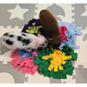 Piggy Poo and Crew Colorful Activity Snuffle Mat
