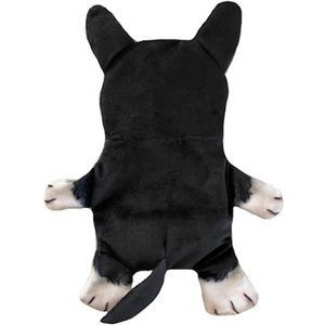 Piggy Poo and Crew Dog Crinkle Squeaker Toy Set, 4 count