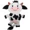 Show in main carousel: Piggy Poo and Crew Farm Animals Paper Crinkle Squeaker Toy, 4 count slide 5 of 9