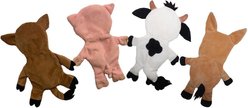 Piggy Poo and Crew Farm & Dog Paper Crinkle Squeaker Toys, 8 Count slide 2 of 3