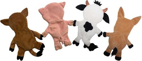 Show full view: Piggy Poo and Crew Farm & Dog Paper Crinkle Squeaker Toys, 8 Count slide 2 of 5