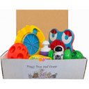 Piggy Poo and Crew Game Box Farm Toy, Medium, Blue & Yellow