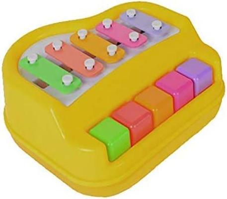 Show full view: Piggy Poo and Crew Game Box Farm Toy, Medium, Blue & Yellow slide 7 of 9