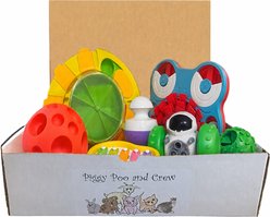 Piggy Poo and Crew Game Box Farm Toy, Medium, Green & Yellow
