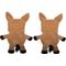 Show in main carousel: Piggy Poo and Crew Horse Paper Crinkle Squeaker Toy, 2 count slide 2 of 5