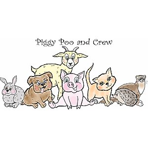 Piggy Poo and Crew Pig Rooting Snuffle Mat Combo Pack, 2 count