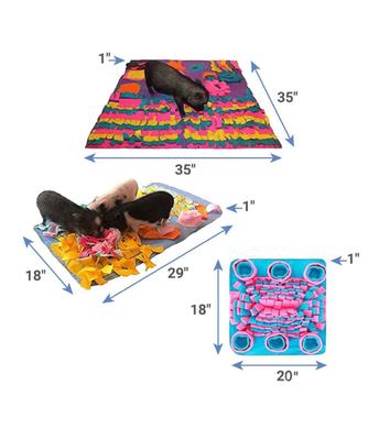 Show full view: Piggy Poo and Crew Pig Rooting Snuffle Mat Combo Pack, 3 count slide 2 of 6