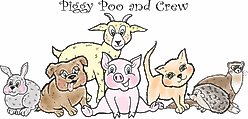 Piggy Poo and Crew Pig Toy Pack, 6 count slide 2 of 2