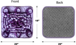 Piggy Poo and Crew Purple Snuffle Mat slide 2 of 4