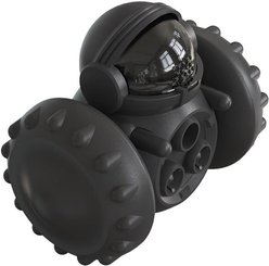 Piggy Poo and Crew Robot Treat Dispensing Farm Toy, Medium, Black