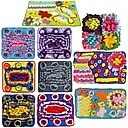 Piggy Poo and Crew Snuffle Mat Pig Toy, 10 count