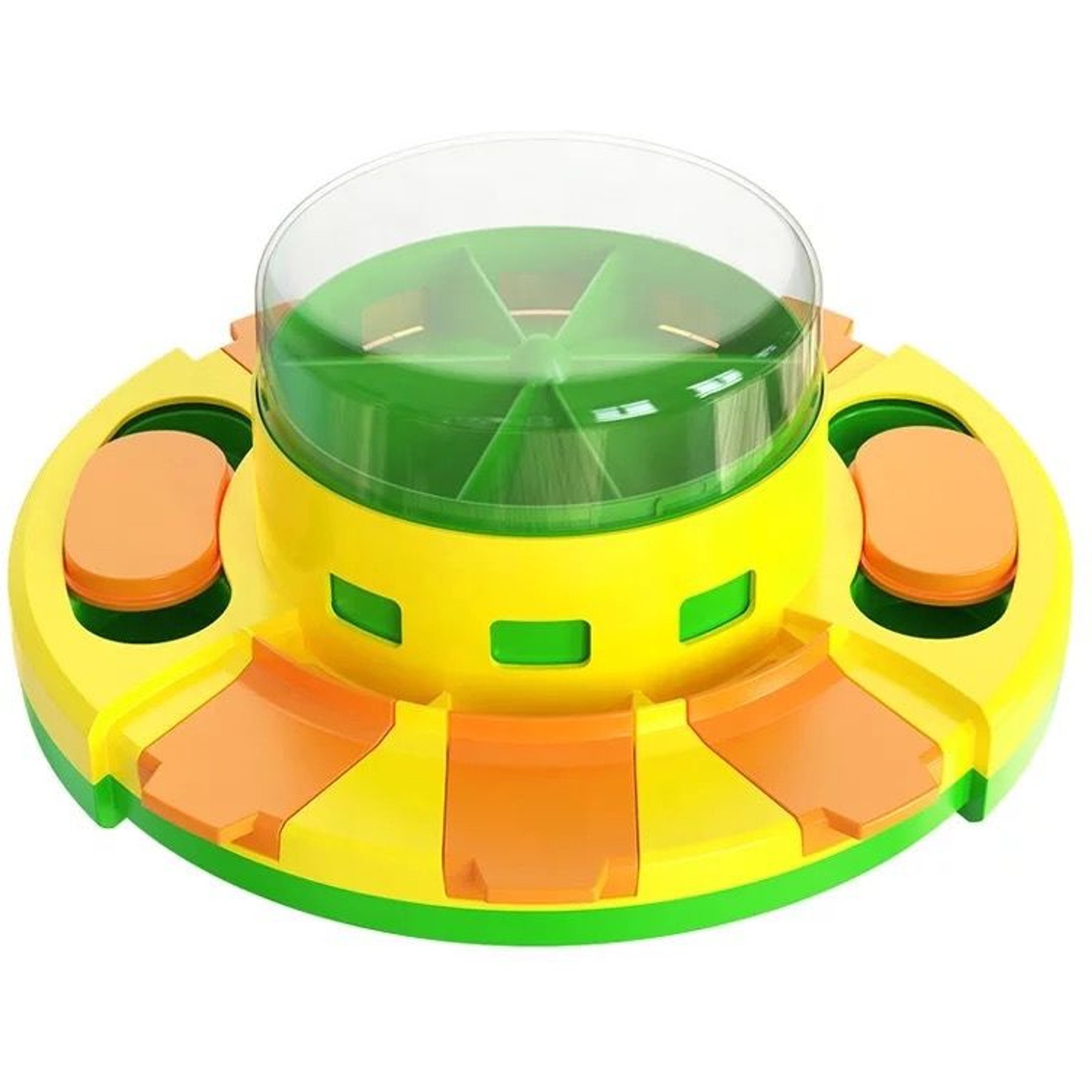 Piggy Poo and Crew Treat Popper Puzzle Game, Green & Yellow