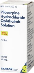 Pilocarpine (Generic) Ophthalmic Solution 1%, 15-mL