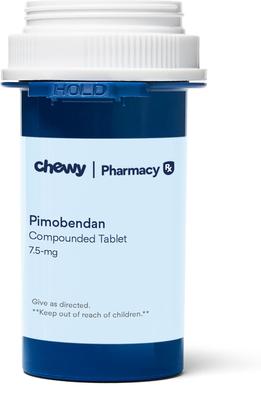 Show full view: Pimobendan Compounded Chicken Tablet, 7.5 mg, 1 tablet for Veterinary use slide 2 of 7