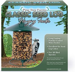 Pine Tree Farms Classic Seed Log Wild Bird Tray Feeder slide 1 of 8