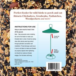 Pine Tree Farms Classic Seed Log Wild Bird Tray Feeder slide 2 of 8
