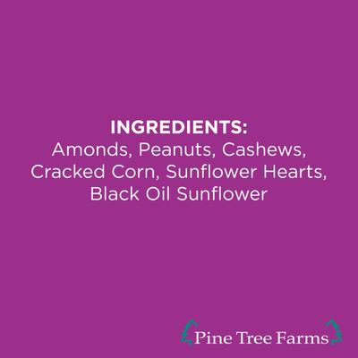 Show full view: Pine Tree Farms FruitBerry Nut Classic Seed Log Wild Bird Food, 28-oz tub slide 6 of 9