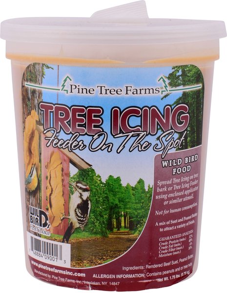 Pine Tree Farms Tree Icing Suet Spread Wild Bird Food, 28-oz tub