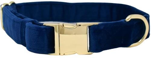 Show full view: Pink Papyrus Synthetic Dog Collar, Blue, X-Small: 8 to 12-in neck 5/8-in wide slide 3 of 8