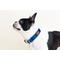 Show in main carousel: Pink Papyrus Synthetic Dog Collar, Blue, X-Small: 8 to 12-in neck 5/8-in wide slide 4 of 8