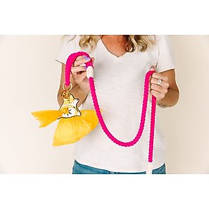 Pink Papyrus Corgi Potty Pick Up Dog Poop Bag Holder