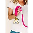 Show in main carousel: Pink Papyrus Corgi Potty Pick Up Dog Poop Bag Holder slide 3 of 6