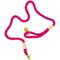 Show in main carousel: Pink Papyrus Cotton Rope Dog Leash, Pink, 4-ft long, 1/2-in wide slide 1 of 6