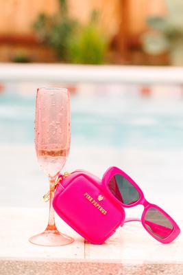 Show full view: Pink Papyrus Dog Poop Bag Dispenser & Treat Pouch, Hot Pink slide 9 of 11