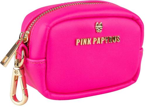 Show full view: Pink Papyrus Dog Poop Bag Dispenser & Treat Pouch, Hot Pink slide 2 of 11