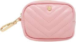 Pink Papyrus Dog Poop Bag Dispenser & Treat Pouch, Pink