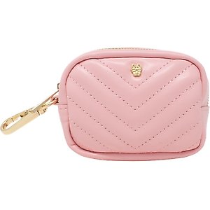 Pink Papyrus Dog Poop Bag Dispenser & Treat Pouch, Pink