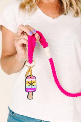 Show full view: Pink Papyrus Popsicle Potty Pick Up Dog Poop Bag Holder slide 3 of 6