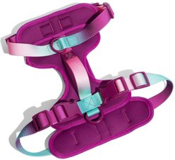 Pink Papyrus Adjustable Cushioned Dog Harness, Purple, Medium: 20 to 28-in chest