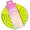 Show in main carousel: Pink Papyrus Silicone Slow Feeder Dog Lick Mat, Green slide 1 of 5