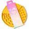 Show in main carousel: Pink Papyrus Silicone Slow Feeder Dog Lick Mat, Yellow slide 1 of 5