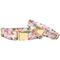 Show in main carousel: Pink Papyrus Spring Floral Polyester Dog Collar, X-Small: 8 to 12-in neck 5/8-in wide slide 1 of 6
