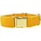 Show in main carousel: Pink Papyrus Synthetic Dog Collar, Yellow, Large: 18 to 28-in neck 1-in wide slide 2 of 8