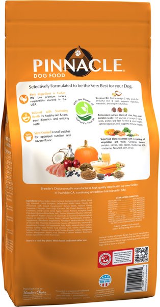 Pinnacle Turkey & Pumpkin Recipe Dry Dog Food