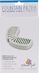 Pioneer Pet Big Max Style Stainless Steel Dog & Cat Fountain, 128-oz + Replacement Filters, 3 pack slide 2 of 8