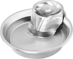 Pioneer Pet Big Max Style Stainless Steel Dog & Cat Fountain, 128-oz