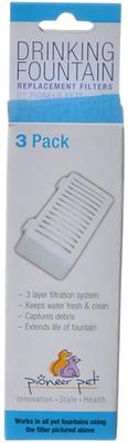 Show full view: Pioneer Pet Crate Drinking Fountain T-shaped Filter, 3 pack slide 1 of 2