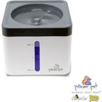 Pioneer Pet Mini Vortex Plastic Dog & Cat Water Fountain, White, 80-oz