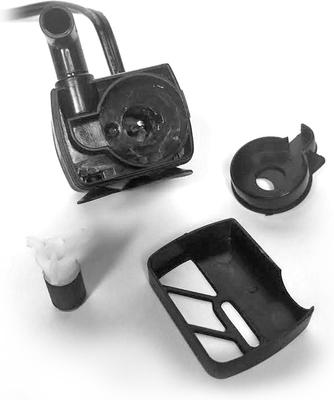 Show full view: Pioneer Pet Raindrop Ceramic Dog & Cat Fountain, Black, 60-oz + Replacement Filters, 3 pack slide 5 of 8