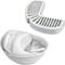 Show in main carousel: Pioneer Pet Raindrop Ceramic Dog & Cat Fountain, White, 60-oz + Replacement Filters, 3 pack slide 1 of 8