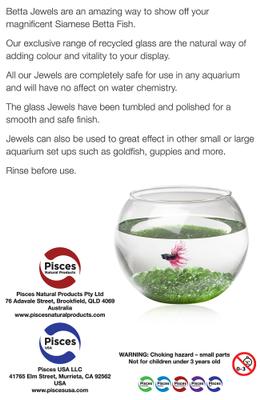 Show full view: Aqua Natural Betta Aquarium Jewels, Emerald, 17-oz bag slide 4 of 5