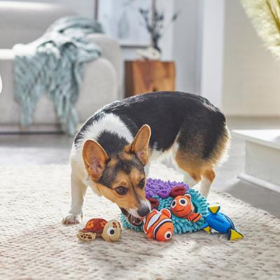 Show full view: Pixar Finding Nemo's Anemone Hide & Seek Puzzle Plush Squeaky Dog Toy, Small slide 4 of 6
